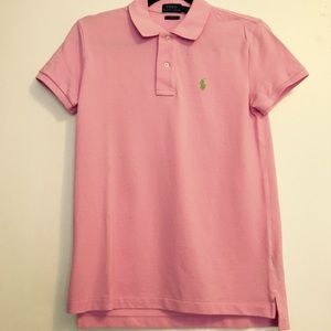 Metro Pink Classic Fit Polo 👚